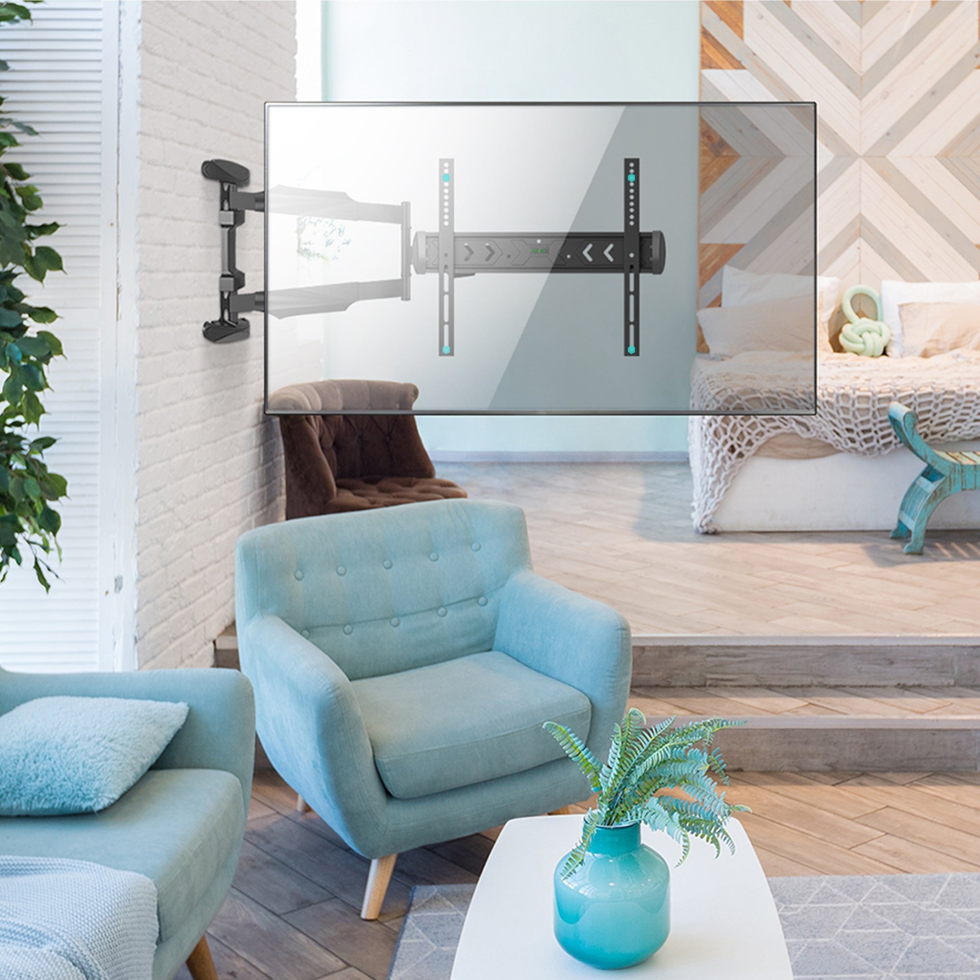 EAN 4603728442075 - ONKRON NP47-B soporte para TV 190,5 cm (75") Negro imagen 6