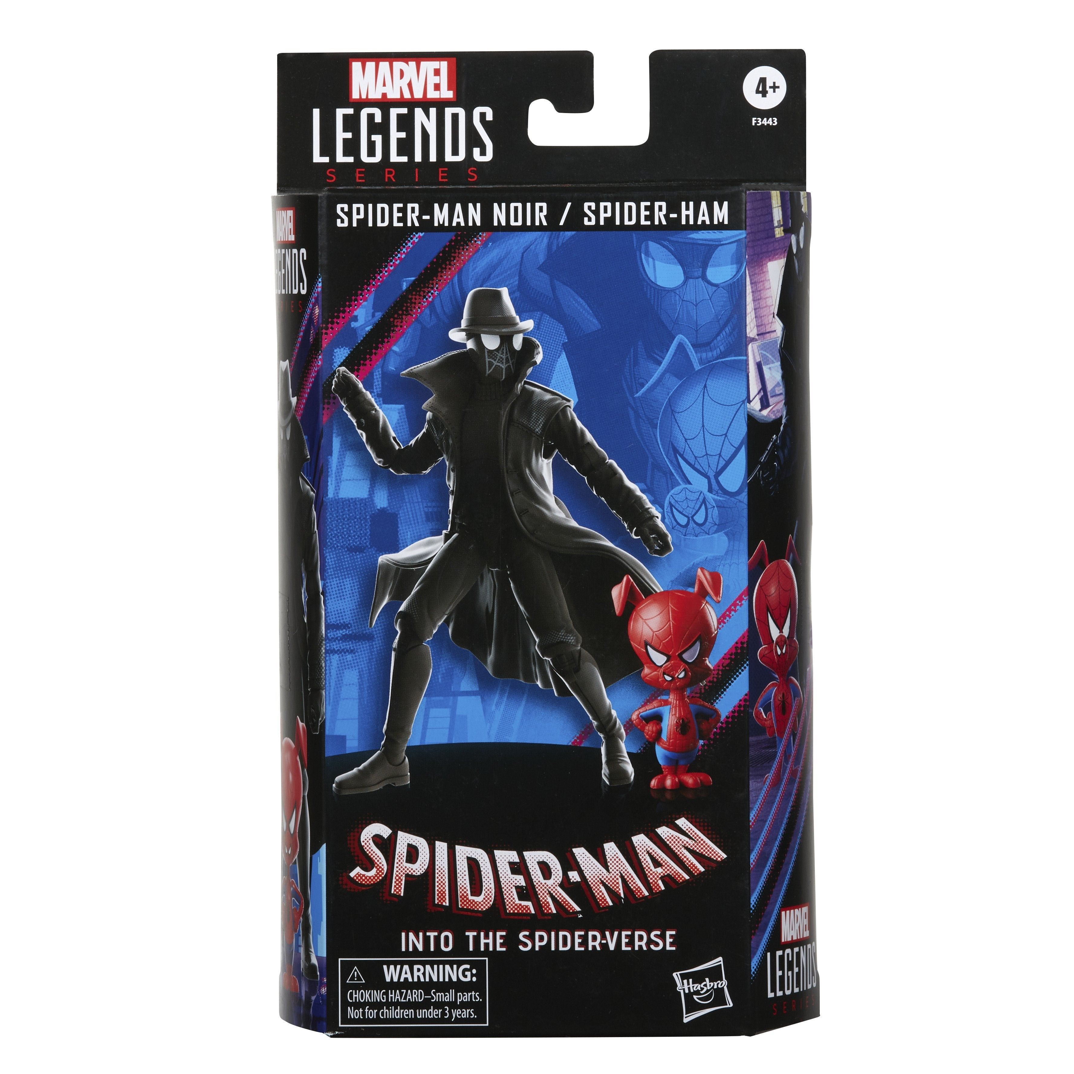 Figura Spider-Man Noir & Spider-Ham Pack 2 Figuras 15 Cm Spiderman Into The Spider-Verse Marvel Legends Series Re-Run