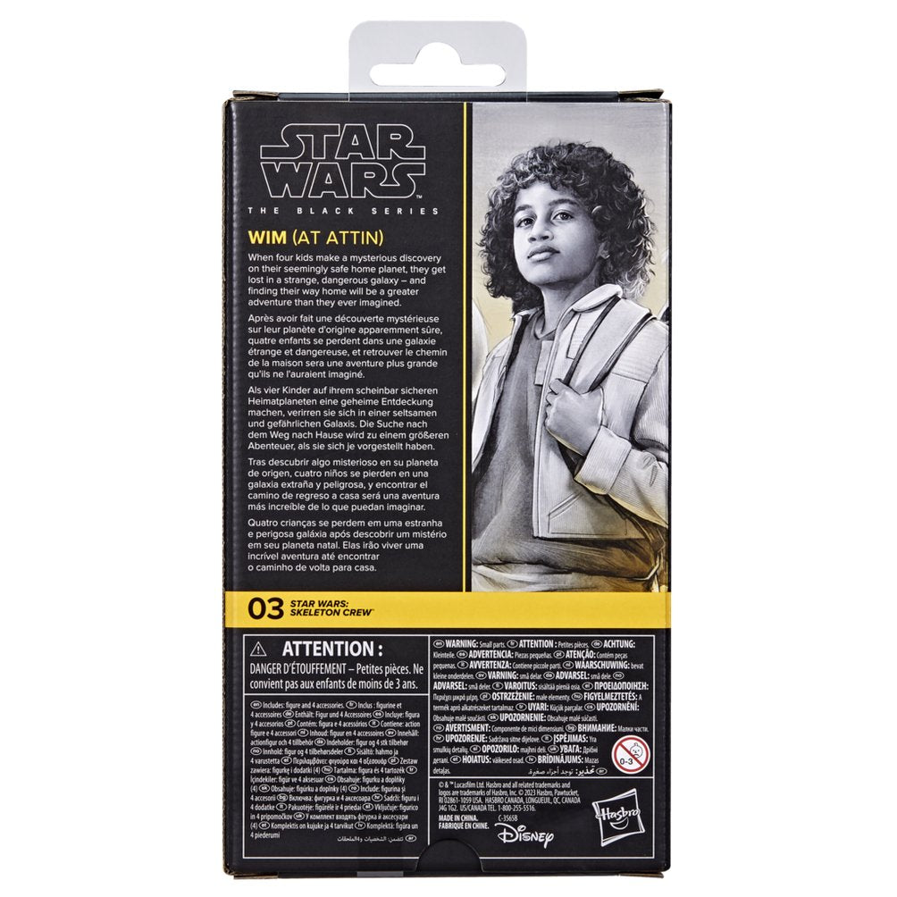 Figura Hasbro Star Wars The Black Series Skeleton Crew Wim At Attin