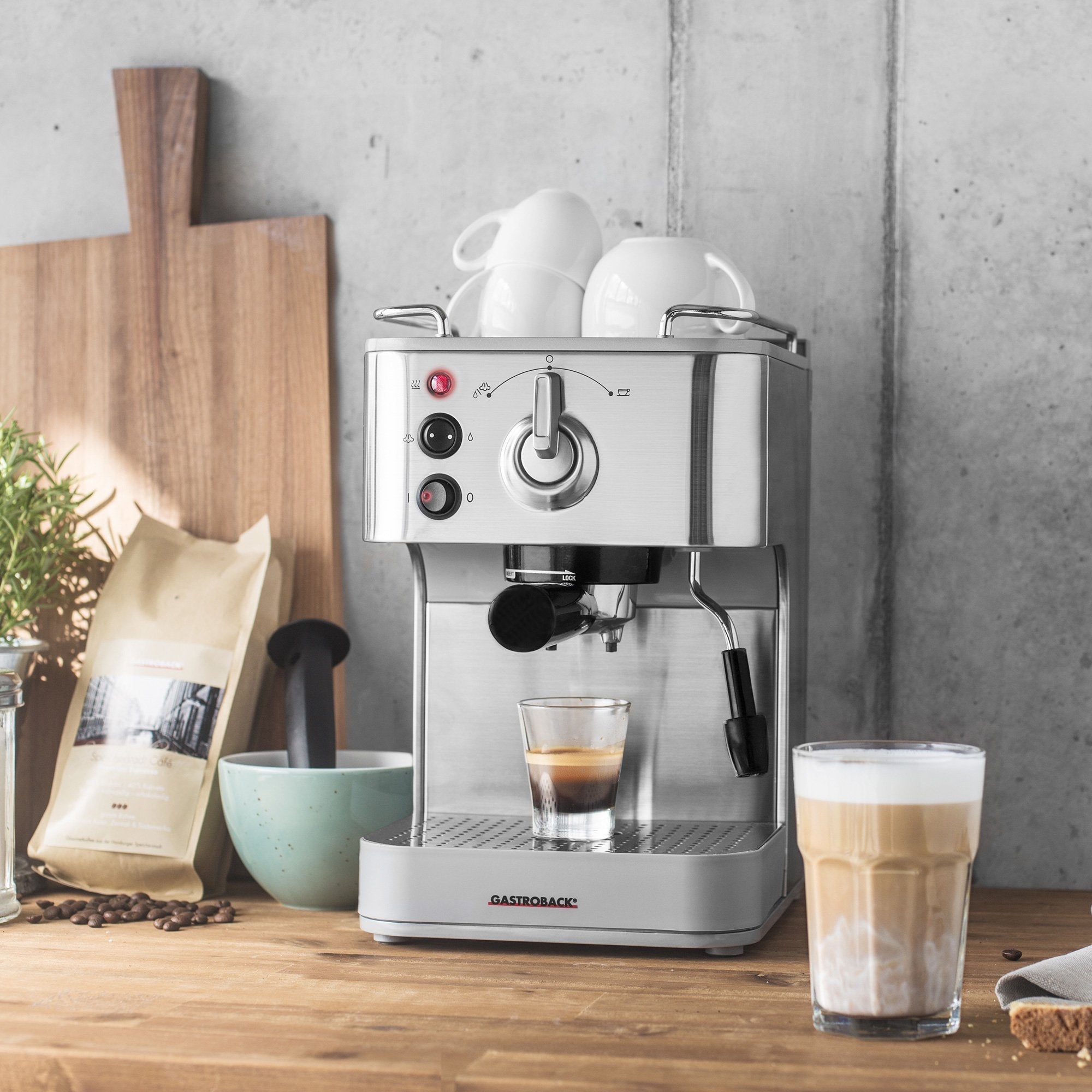 Cafetera Espresso Gastroback Design Espresso Plus 1250w