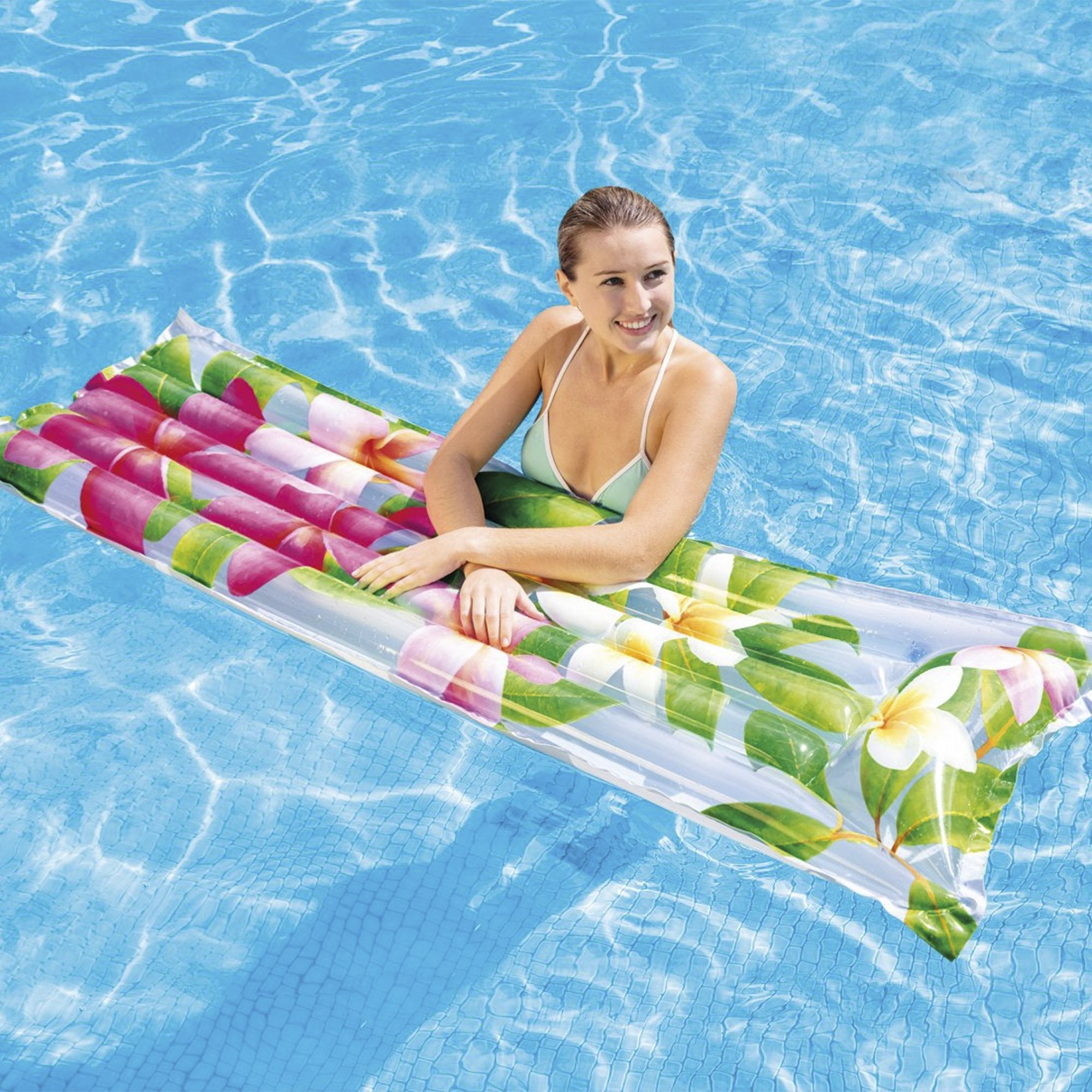Colchoneta Hinchable Acuática Flamenco 183x69cm 59720 Intex