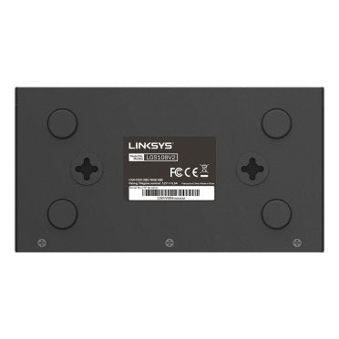 Linksys Switch Gigabit De Escritorio Para Empresas De 8 Puertos Lgs108,5 Años Car