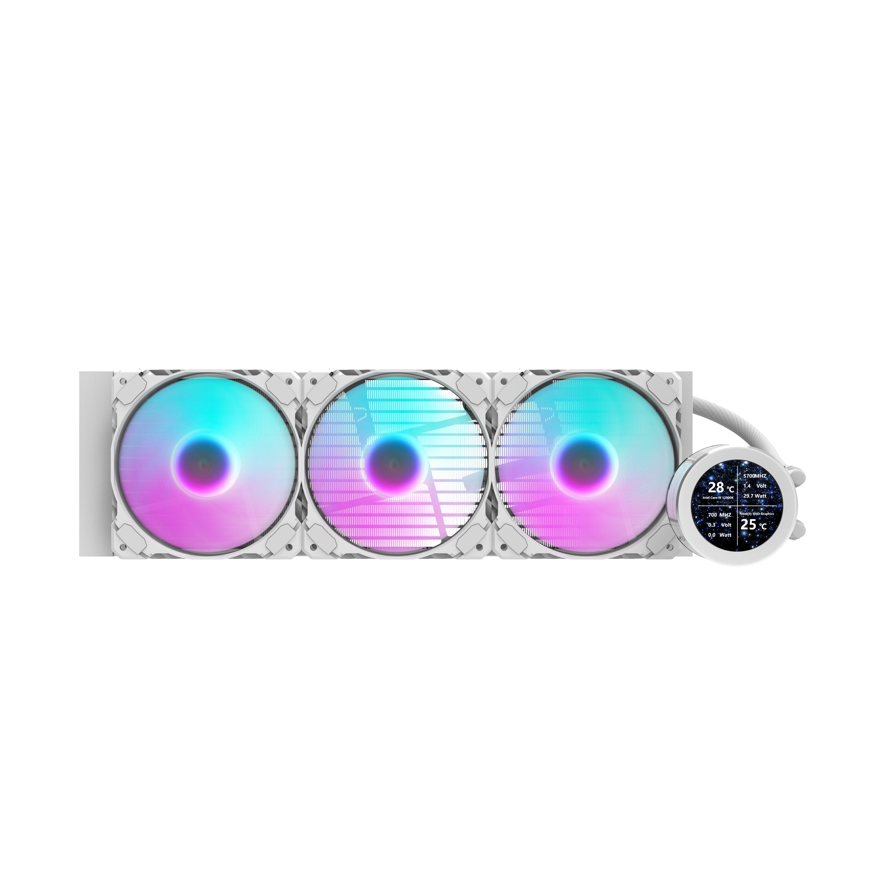 EAN 4711527004520 - darkFlash DW-DN360S-W-ES1 sistema de refrigeración para ordenador Carcasa del ordenador Sistema de refrig imagen 3