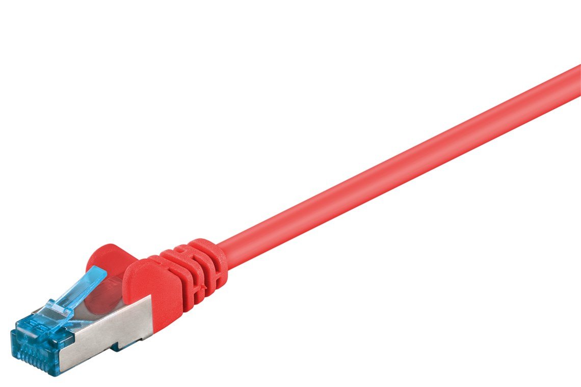Cable Sstp Rj45 Cat.6a 3mts Rojo (C8070a-3m/R)