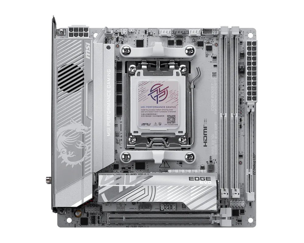EAN 4711377401463 - MSI MPG X870I EDGE TI EVO WIFI placa base AMD X870 Zócalo AM5 mini ITX imagen 2