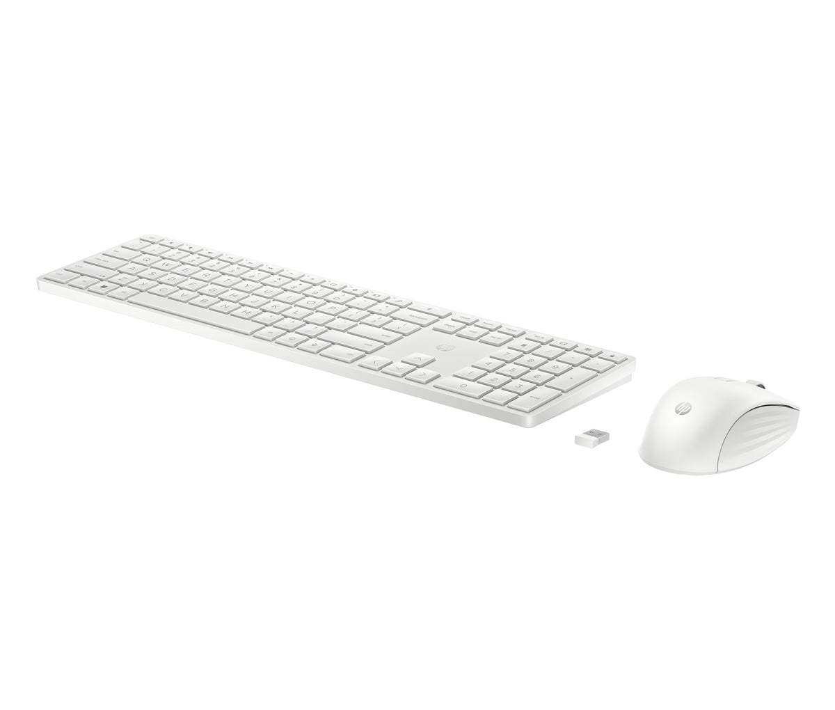 EAN 0197497587586 - HP 655 Wireless Keyboard and Mouse Combo White teclado Ratón incluido Universal RF inalámbrica + USB Blan imagen 1