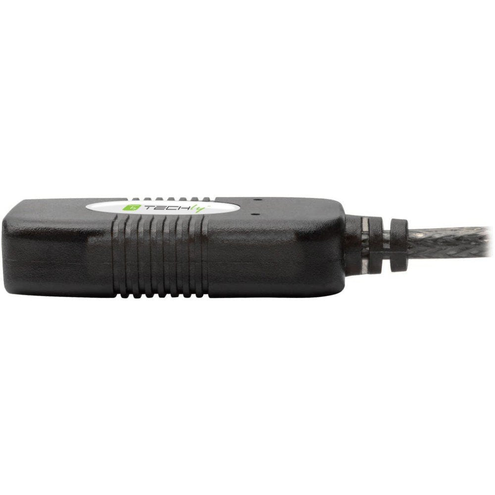 Techly Usb 2.0 Aktive Verlängerung, Hi-Speed, 10m, Negro
