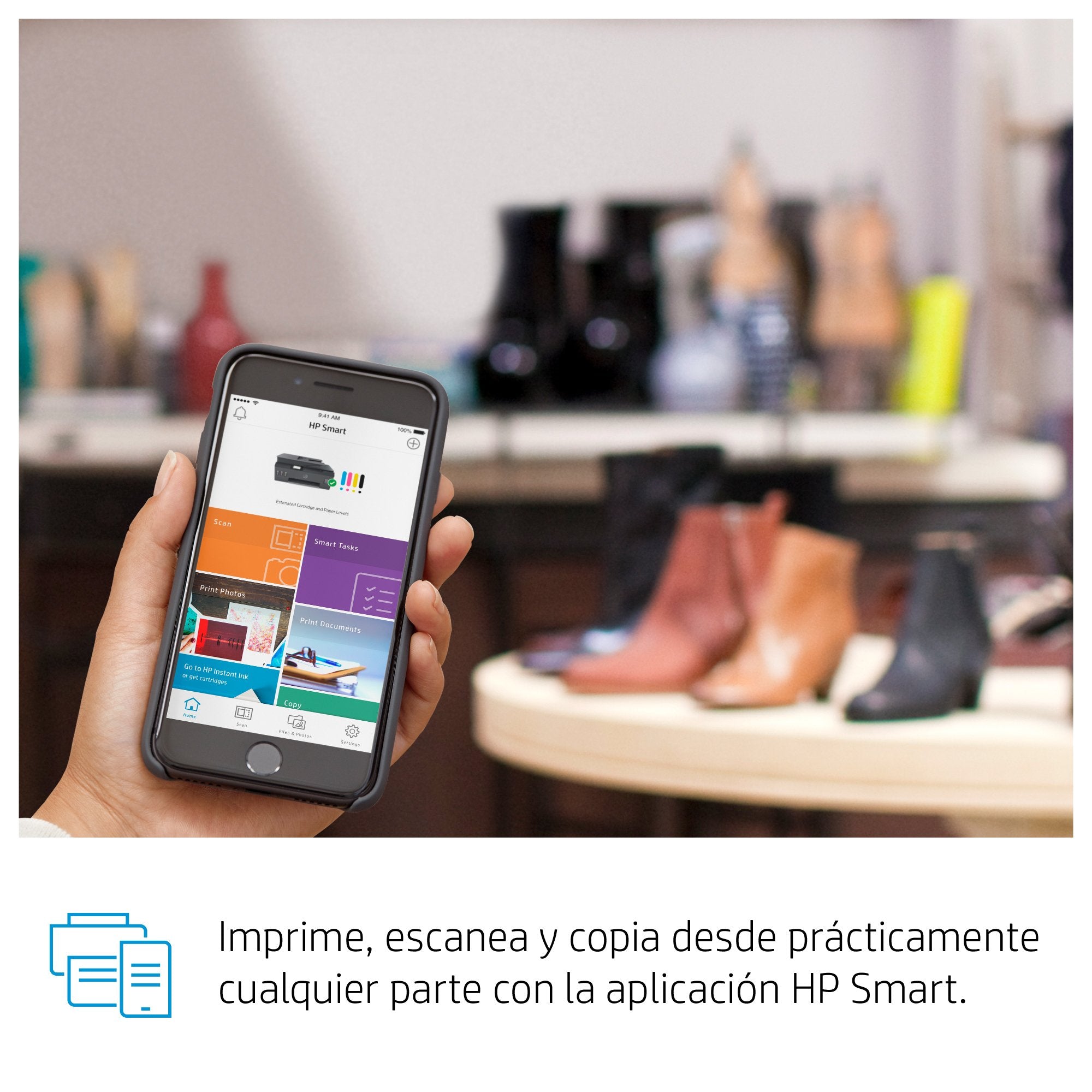 EAN 0192545948258 - HP Smart Tank Plus 655 Wireless All-in-One Inyección de tinta térmica A4 4800 x 1200 DPI 11 ppm Wifi imagen 8