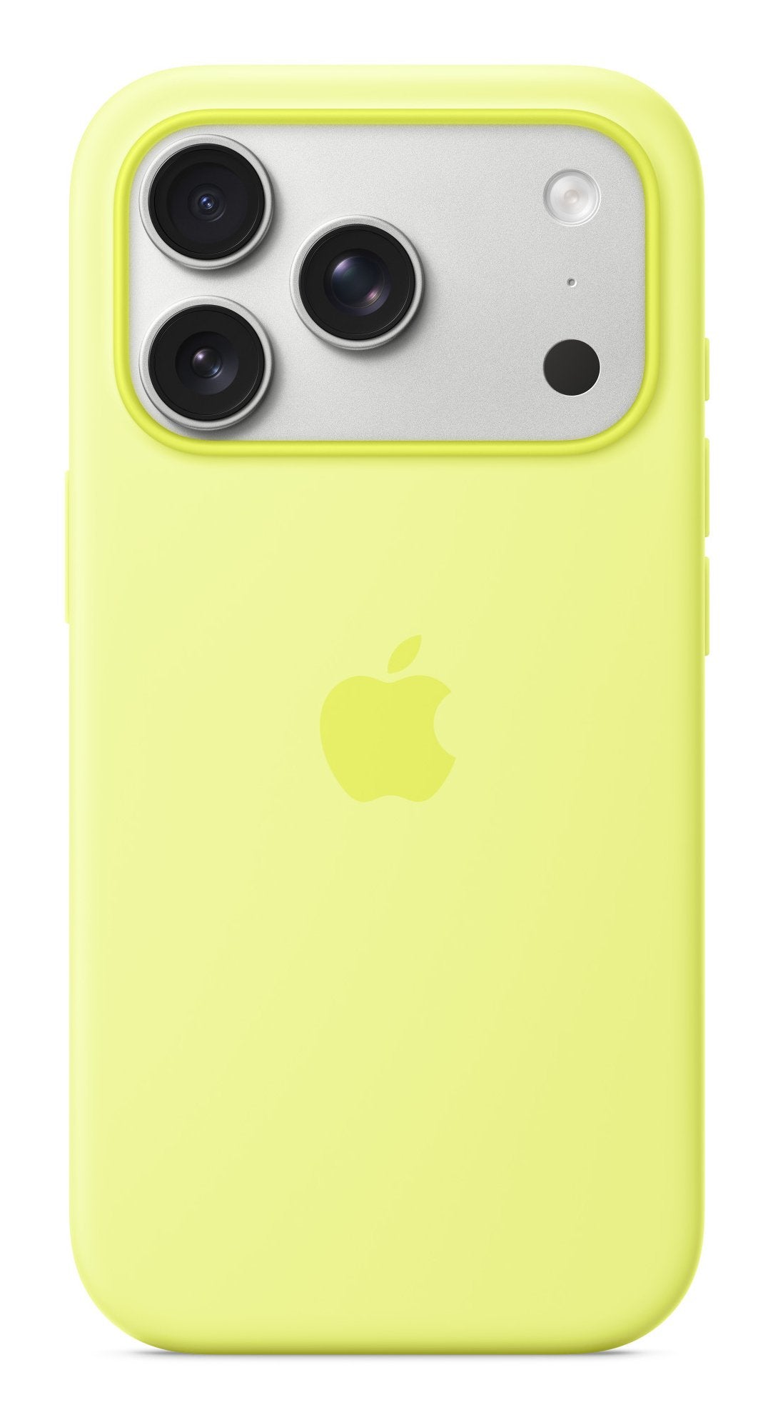 Iphone 17 Pro Silicone Case With Magsafe   Neon Yellow