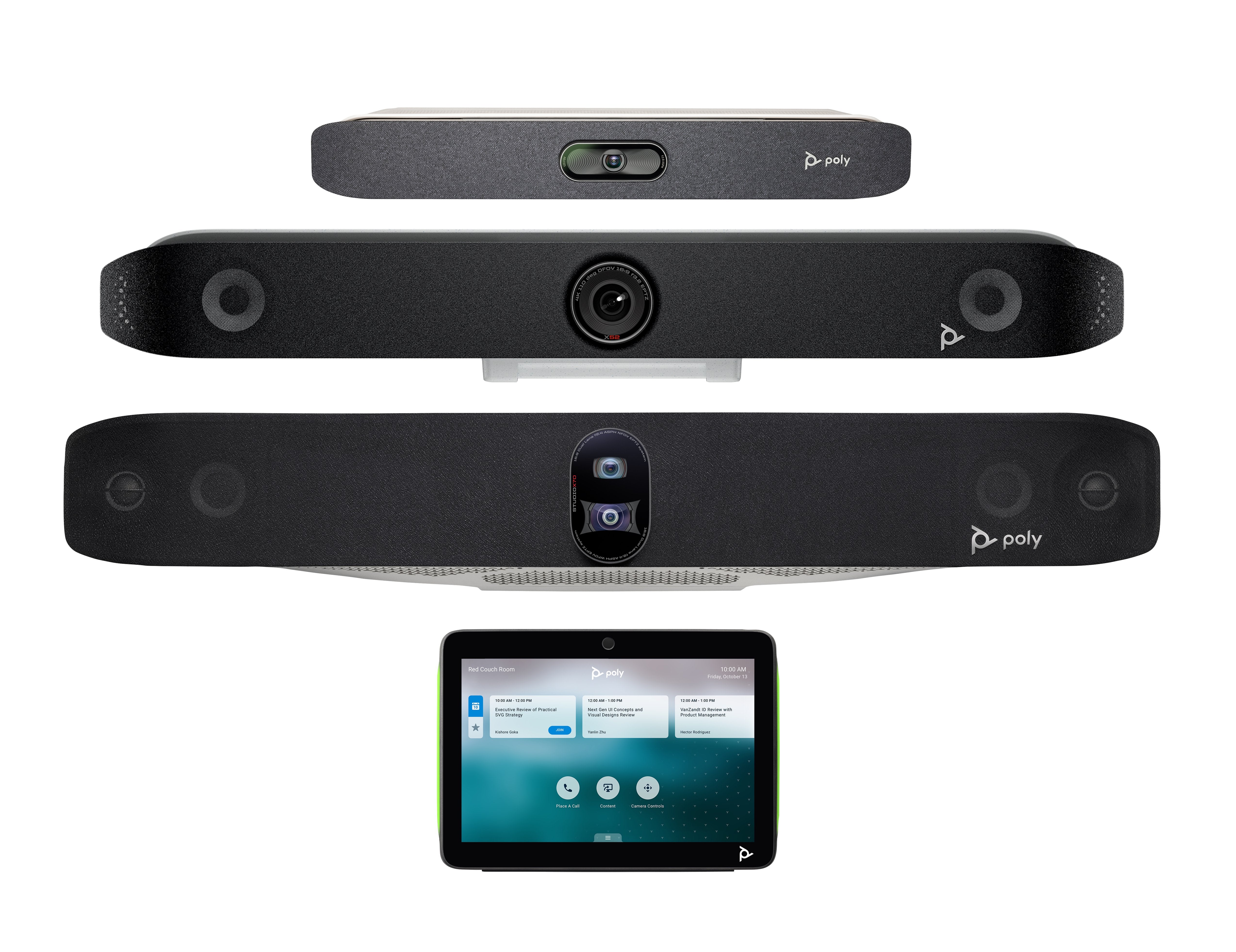 EAN 5715063710739 - HP Poly Studio X30 All-In-One Video Bar with TC8 Controller Kit sistema de video conferencia Barra de col imagen 1