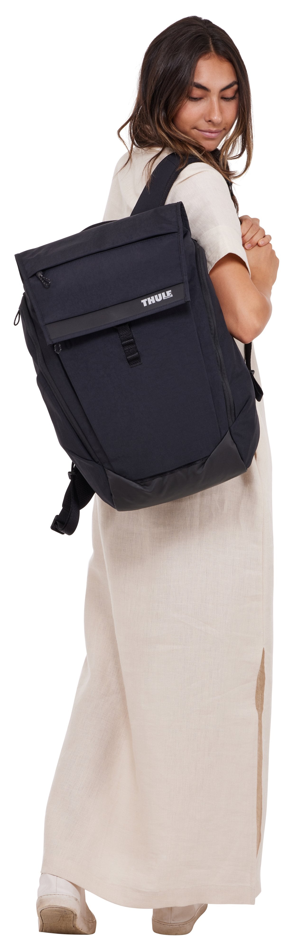 Mochila Thule Paramount Parabp3216 Black  Informal Negro Nylon, Poliéster