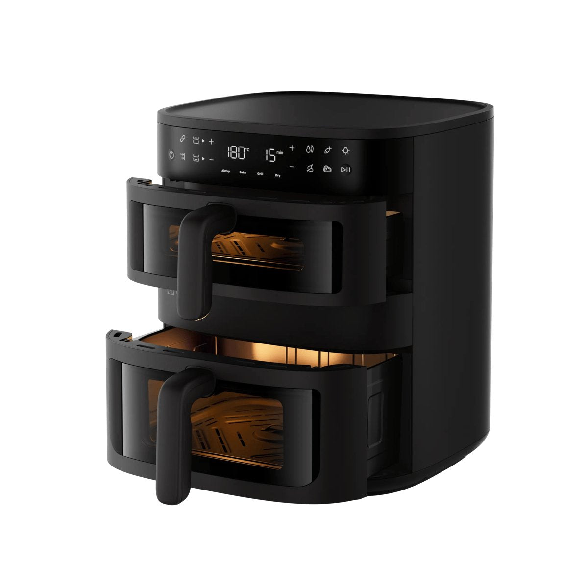 EAN 7333394095806 - Electrolux EAFD11B Doble 11 L Independiente 2700 W Freidora de aire caliente Negro imagen 3