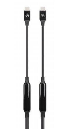 Cable Usb 3.2 Gen 2 Activo Tipo-C Manhattan 3m 10gbps 60w