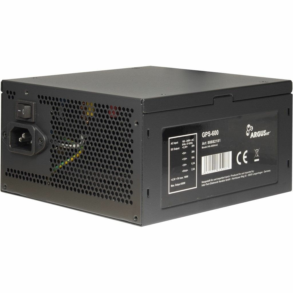 Fuente De Alimentación Inter-Tech Argus Gps-600 600w, Para Pc 88882181