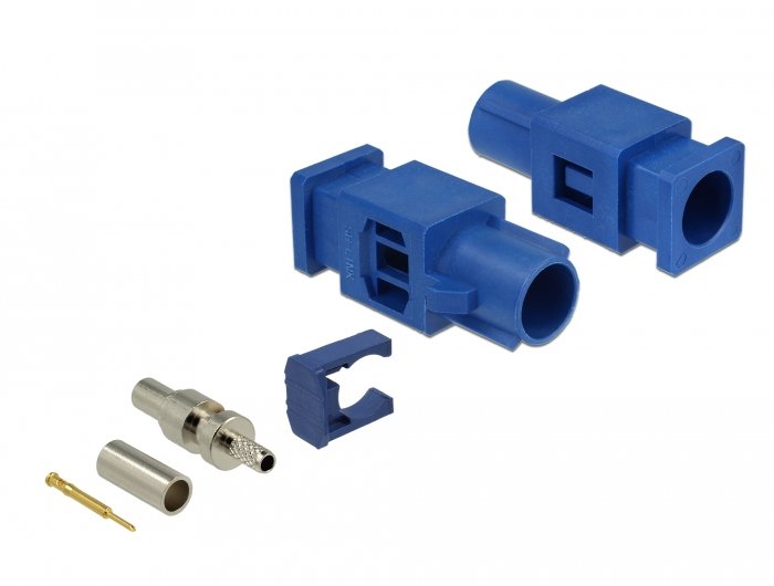 Delock 89757 Fakra C Pin De Resorte Macho Para Prensar
