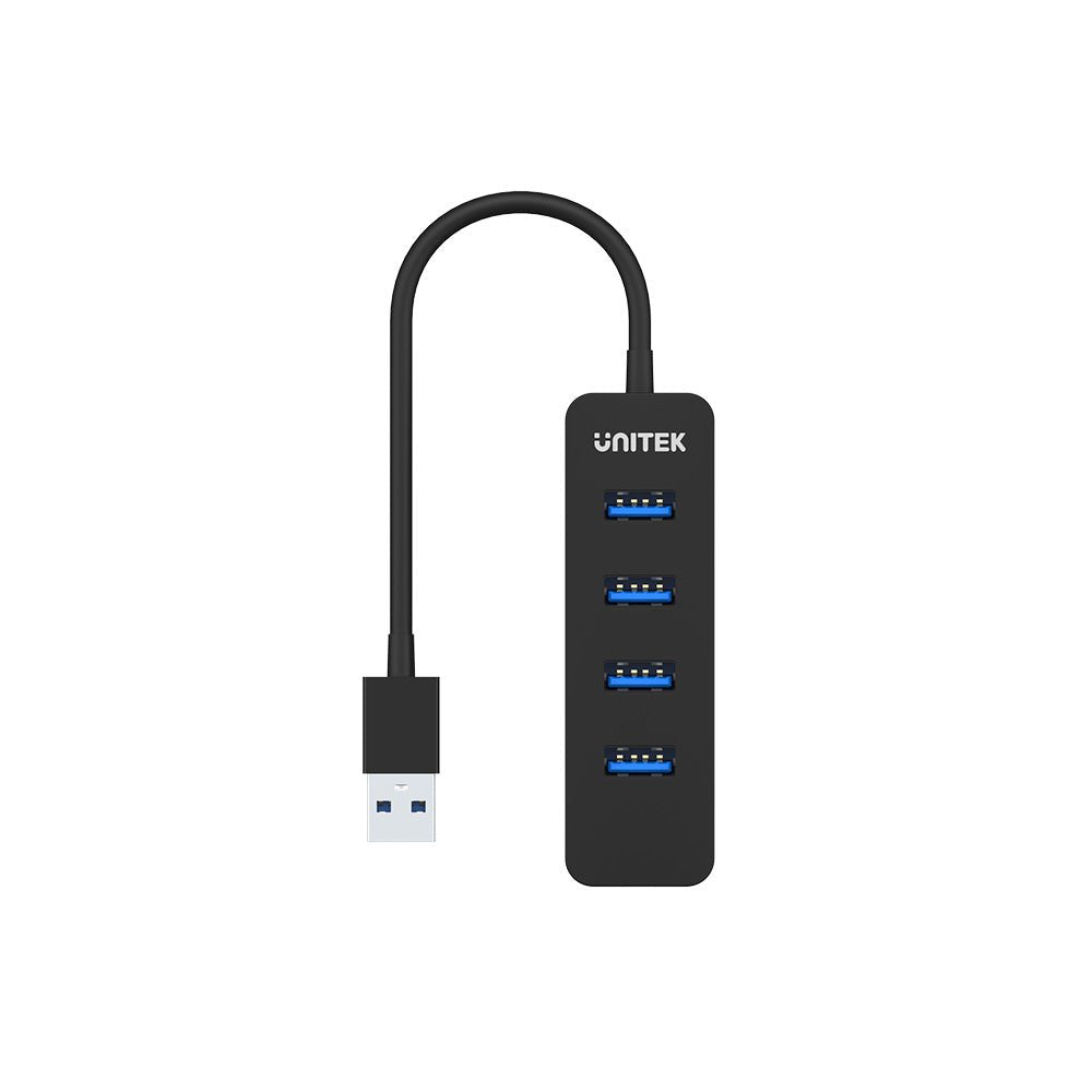 EAN 4894160047656 - UNITEK uHUB Q4 USB 3.2 Gen 1 (3.1 Gen 1) Type-A 5000 Mbit/s Negro imagen 3