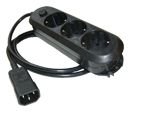 EAN 4026908001297 - ONLINE USV-Systeme USV-Steckdosenleiste, 10 A base múltiple 1,8 m imagen 1
