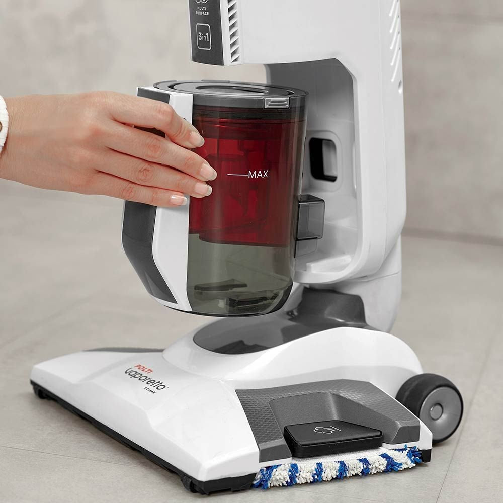 Limpiadora A Vapor Polti Pteu0295 Vaporetto 3 Clean  3 En 1, Blanco