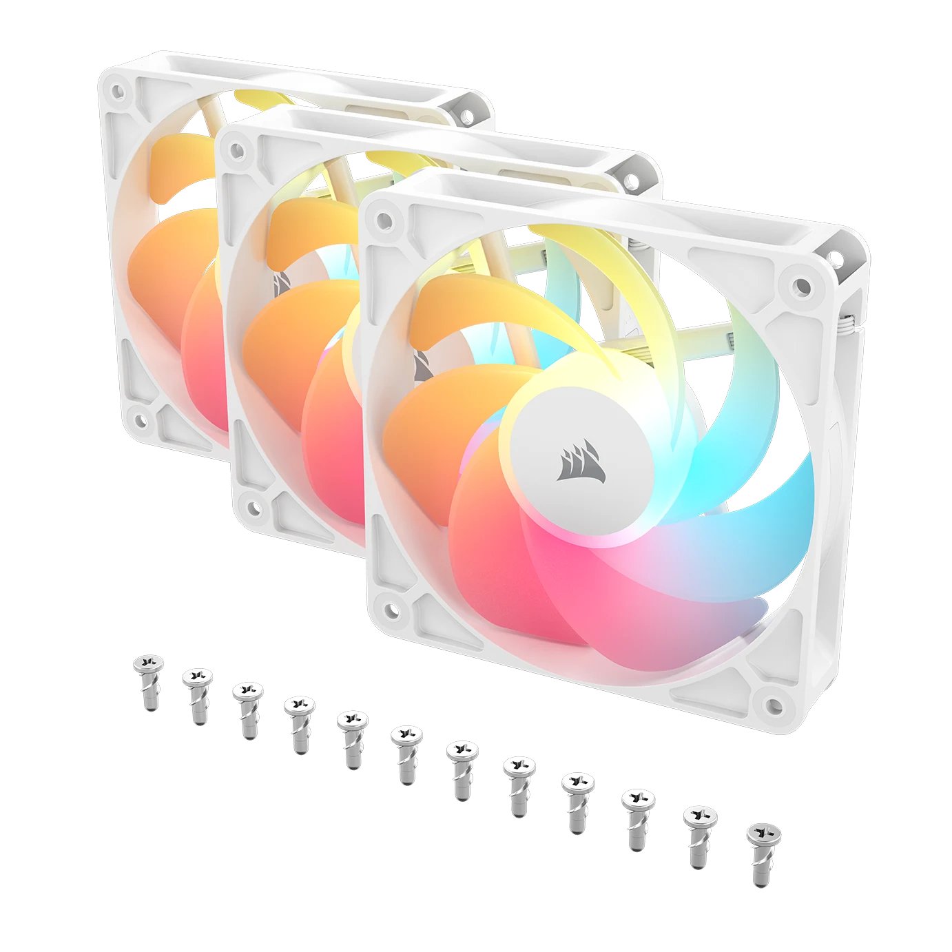 EAN 840440494676 - Corsair RS120-R ARGB Carcasa del ordenador Ventilador 12 cm Blanco 3 pieza(s) imagen 3