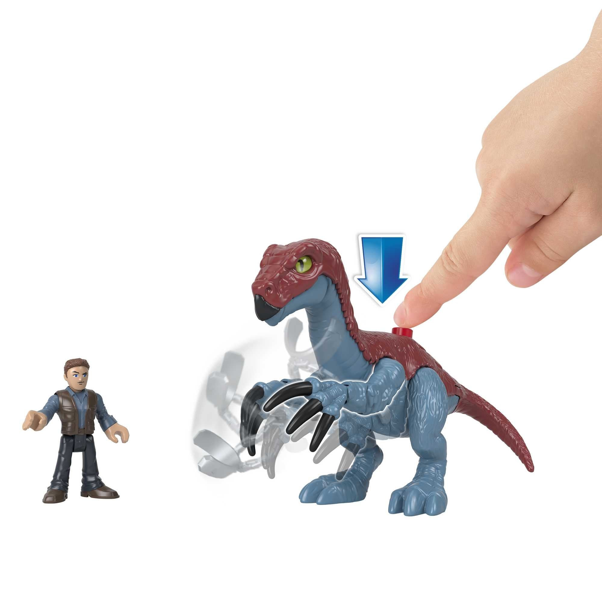 Figura Mattel Jurassic World Therizinosaurus