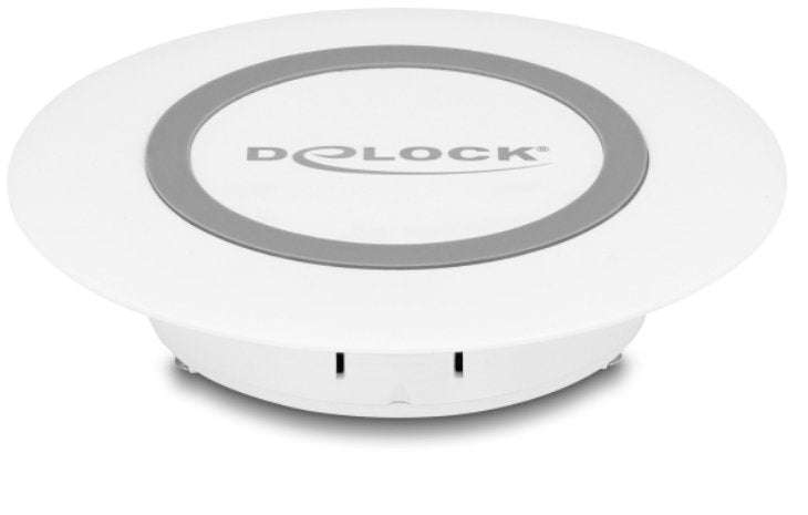 Wireless Charger 15 W Für Tischeinbau Weiss