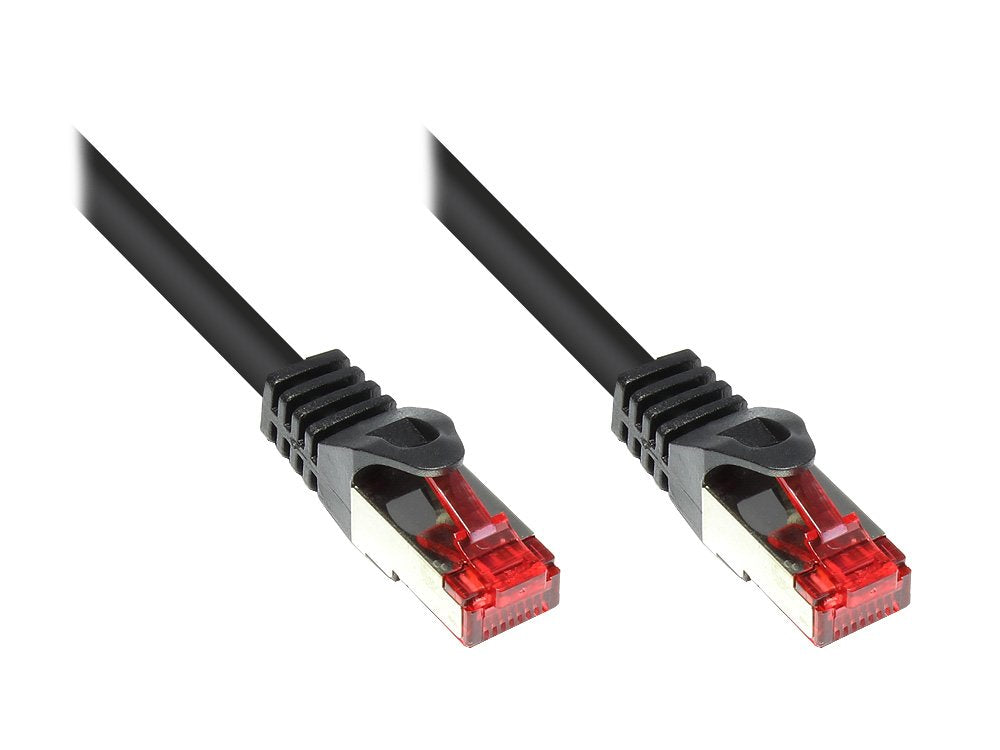 Cable Alcasa 8060-005s De Red Negro 0,5 M Cat6 S/Ftp (S-Stp)