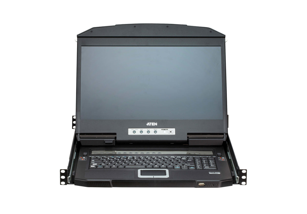 4-Port Usb Hdmi Multi-View Dual Rail Widescreen Lcd Kvm Cl3884nw-Ata-Sgg