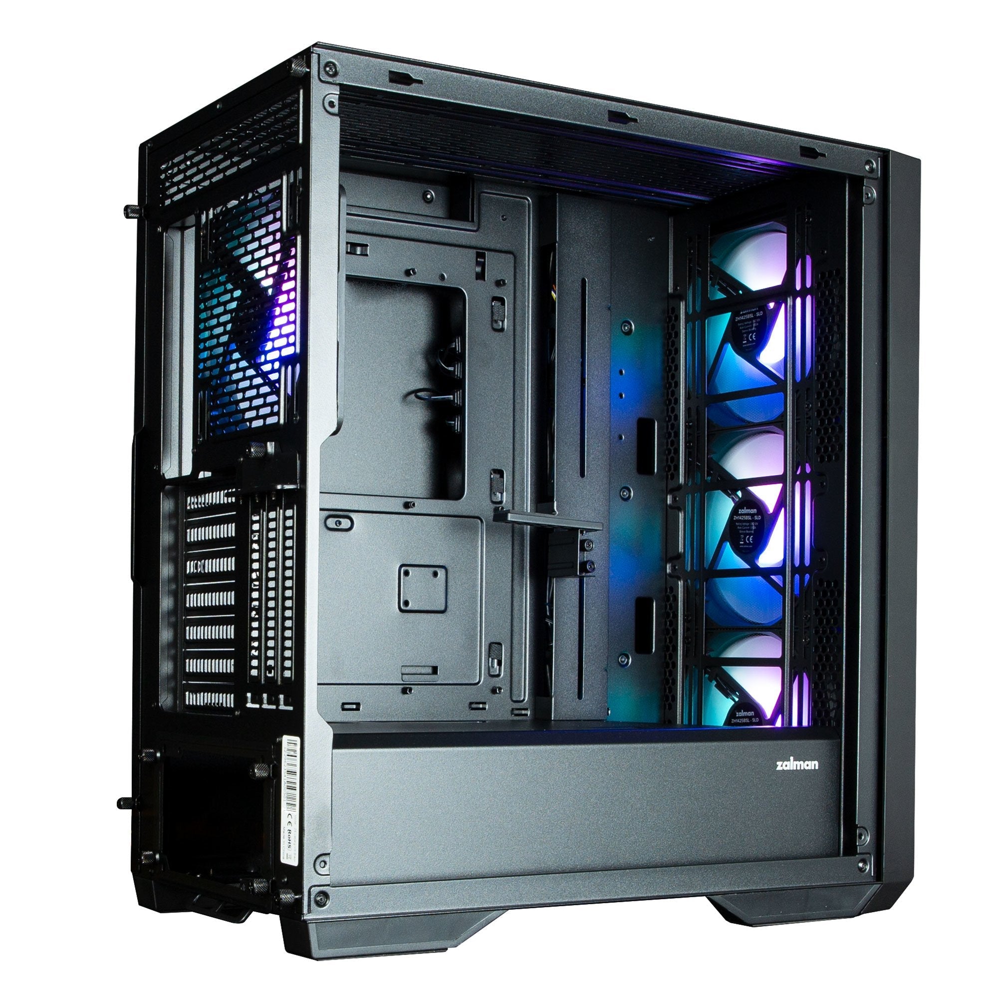 Caja Pc Zalman Z9 Iceberg Ms Atx 1 Xvent 140mm 2xusb 3.0 Negro S/N Fuente