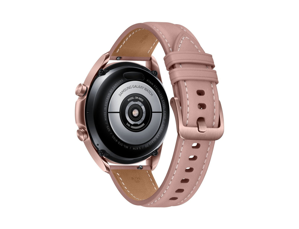 Samsung Sm-R855f Galaxy Watch3 Smartwatch Stainless Steel 41mm 4g Mystic Bronze