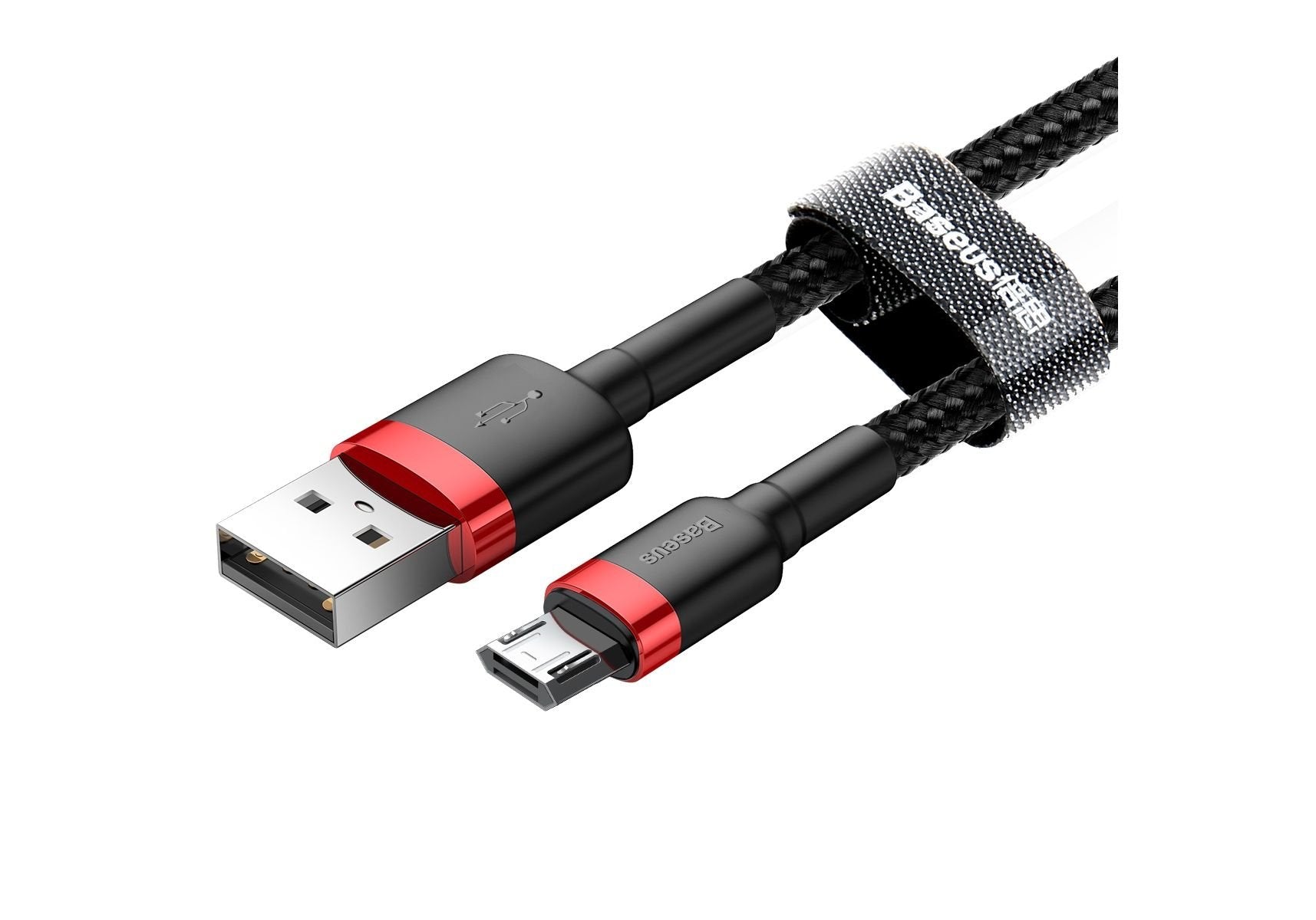 Cable Micro Usb Baseus Cafule 1.5a 2m (Red & Black)