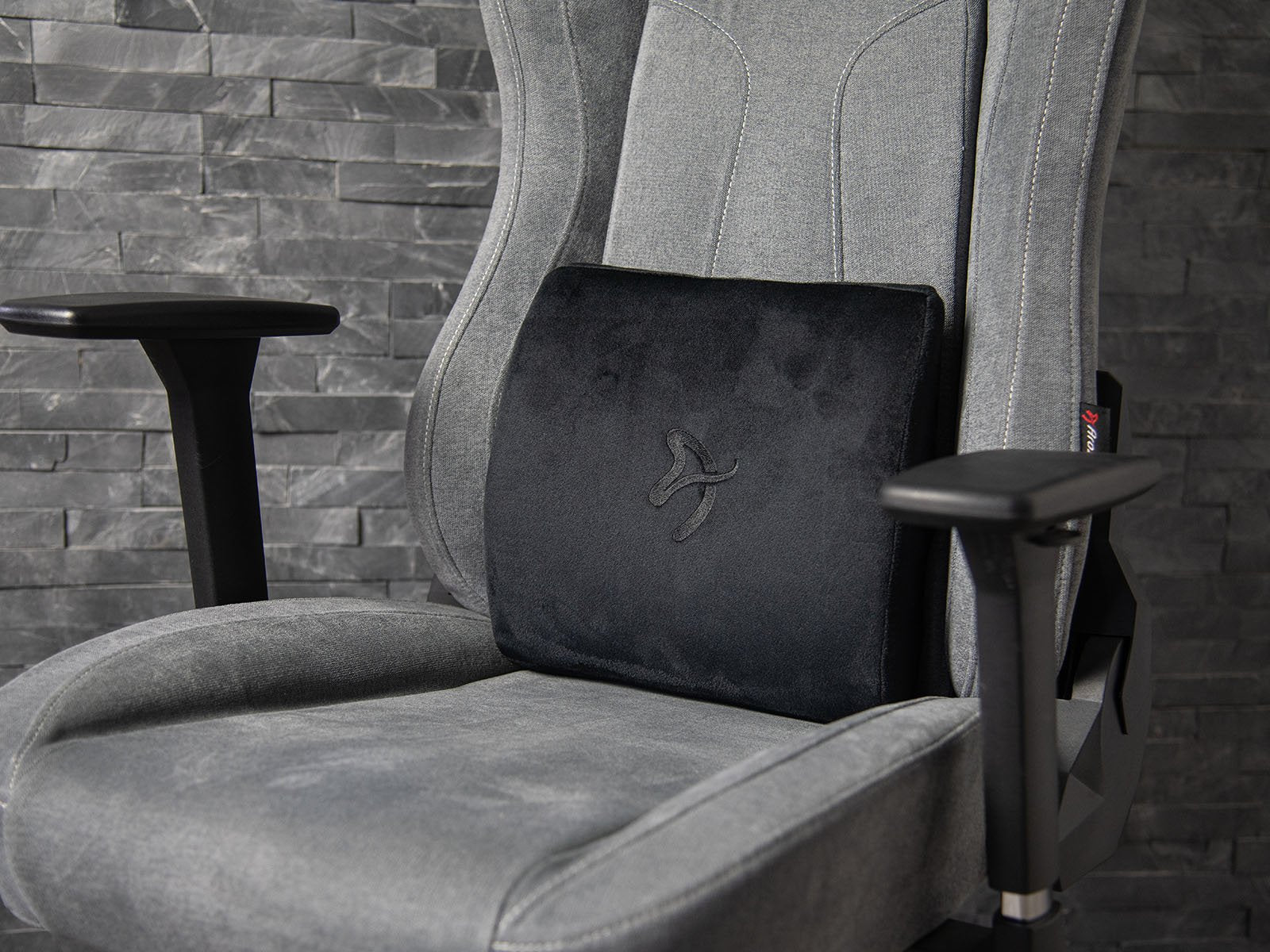 Arozzi Lumbar Support - Black Velour