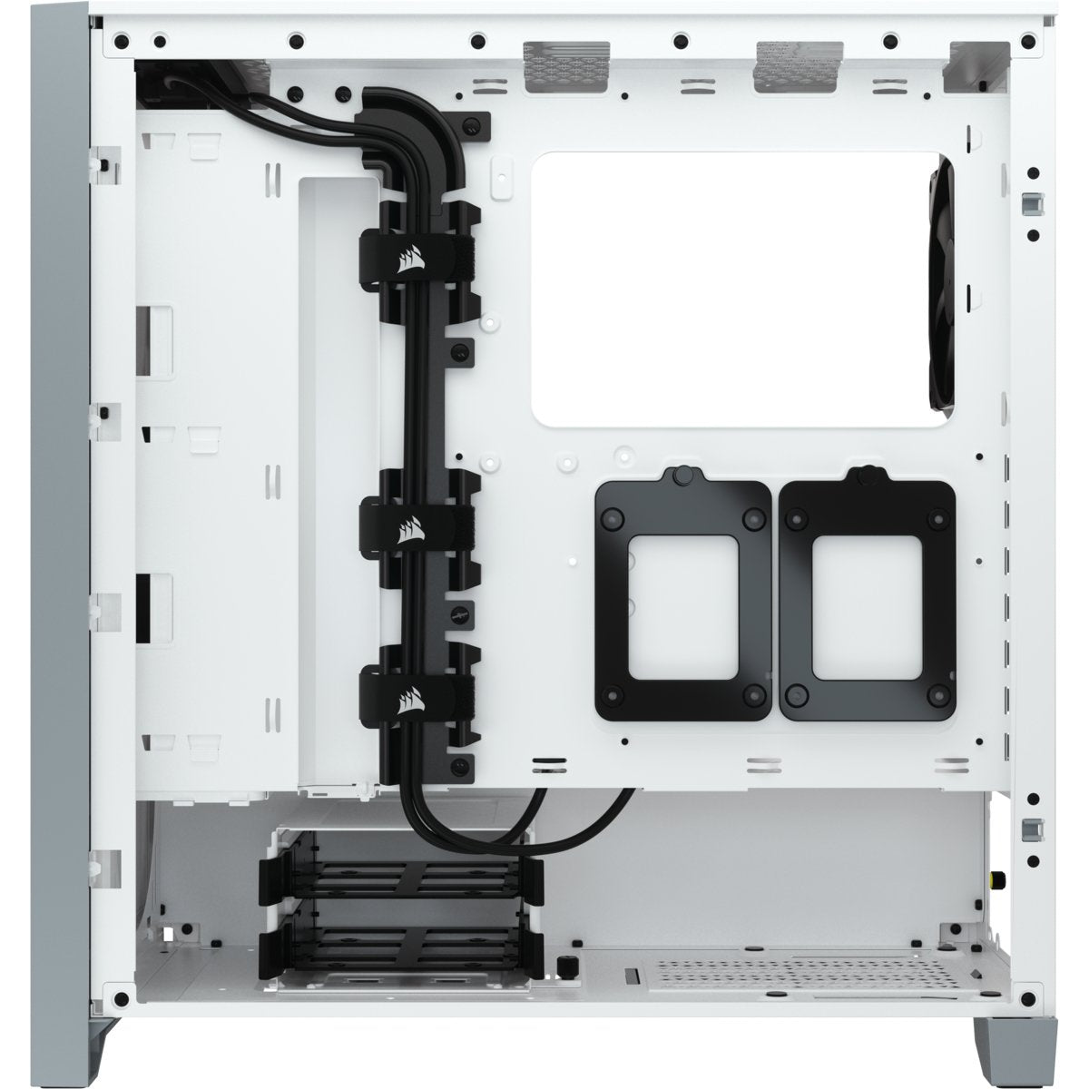 Caja Pc Corsair 4000d Tempered Glass White