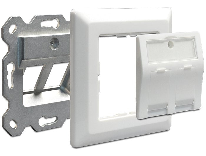 Delock Keystone Roseta 2 Puertos Keystone