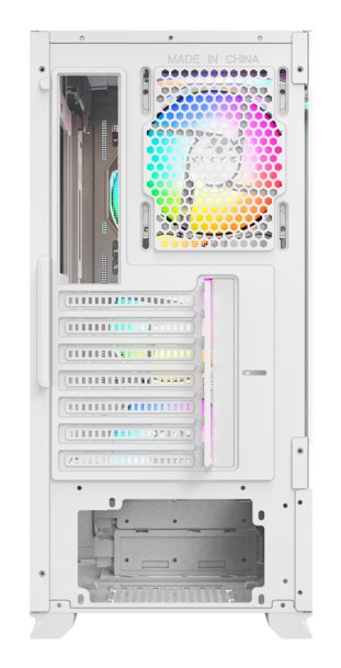 EAN 6978262011437 - XYZ AIRONE 300-X MESH Midi Tower Blanco imagen 10