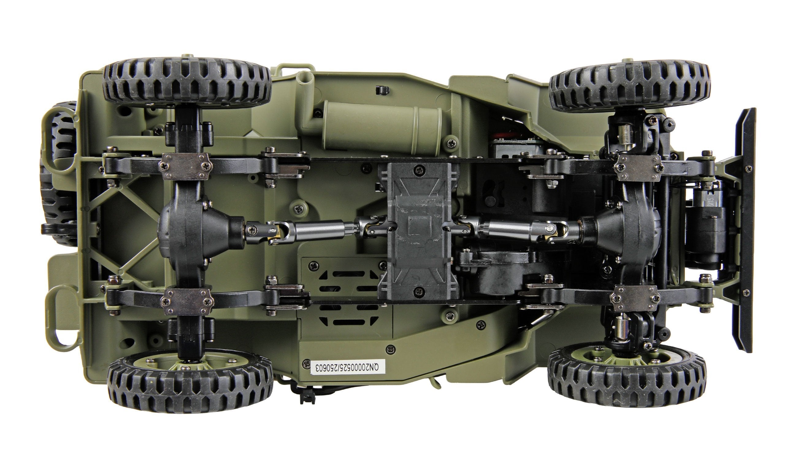 Amewi Jeep Willys Placa Base Scale Crawler 4wd 1:14 Rtr Verde 14+