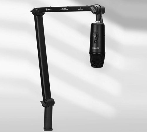 Boya Holder, Microphone Boom Arm (Steel) Black Eu
