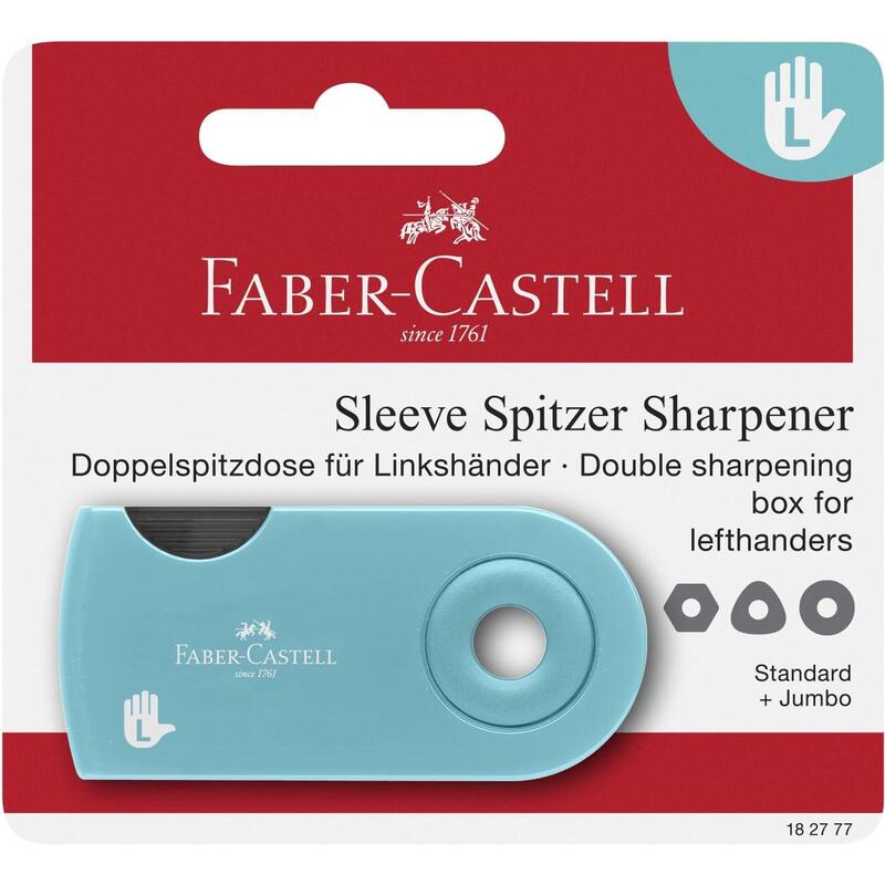 Faber-Camell Spitzer Doppelspitzdose Sleeve L-Hand Bk