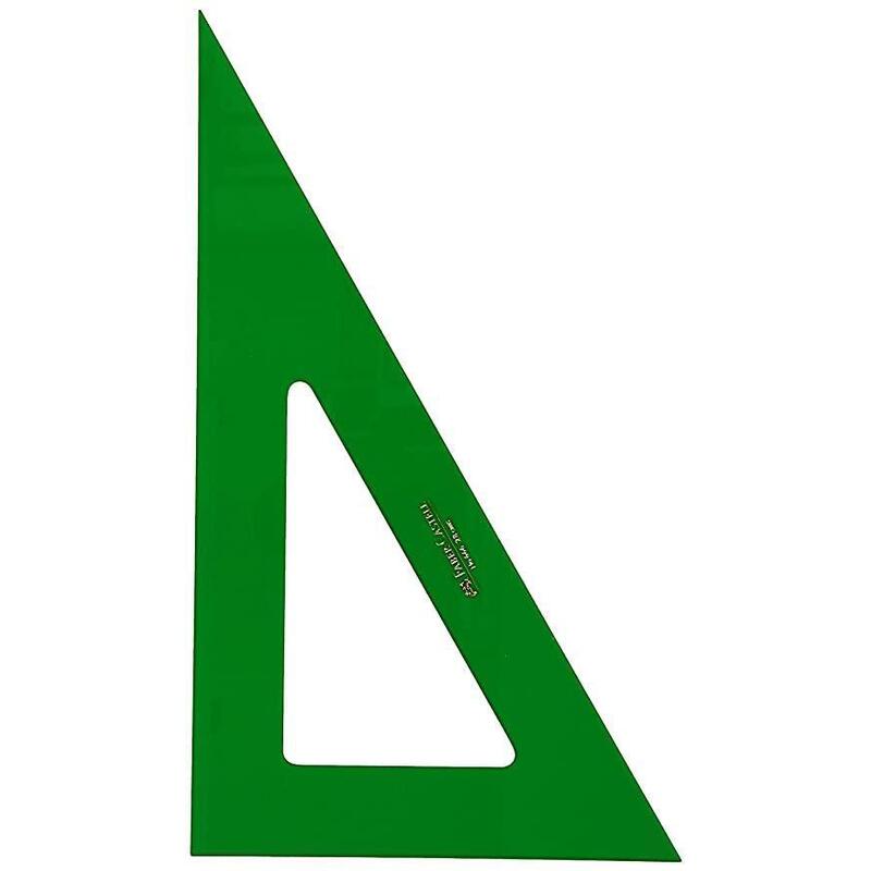 Faber - Castell Cartabón Sin Graduar 12cm Verde Pack