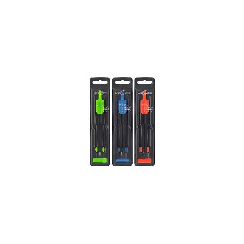 Faber Castell Compas Escolar Surtido 3 Colores
