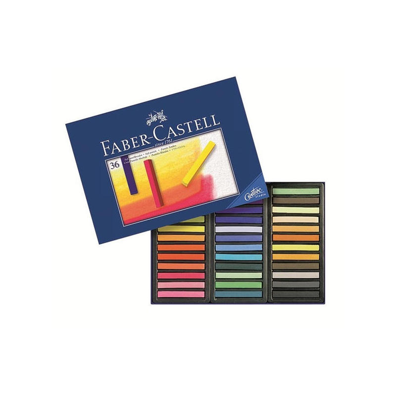 Faber-Castell Softpastellkreiden 36er Estuche De Cartón