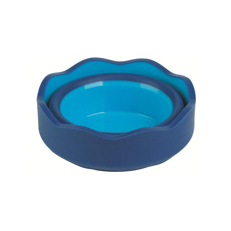Faber Castell Vaso Plegable Para El Agua Clic&Go Azul