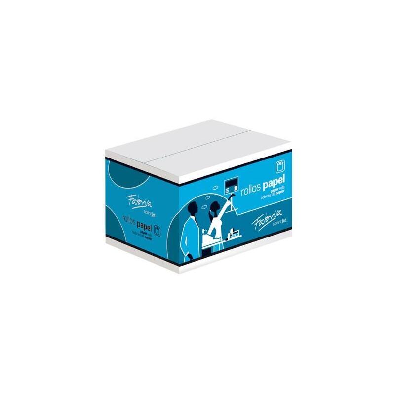 Fabrisa Rollo Electra - Papel Offset De Alta Blancura - 60gr./M2 - 70mmx65mm - Mandril 12mm - 10ud. -