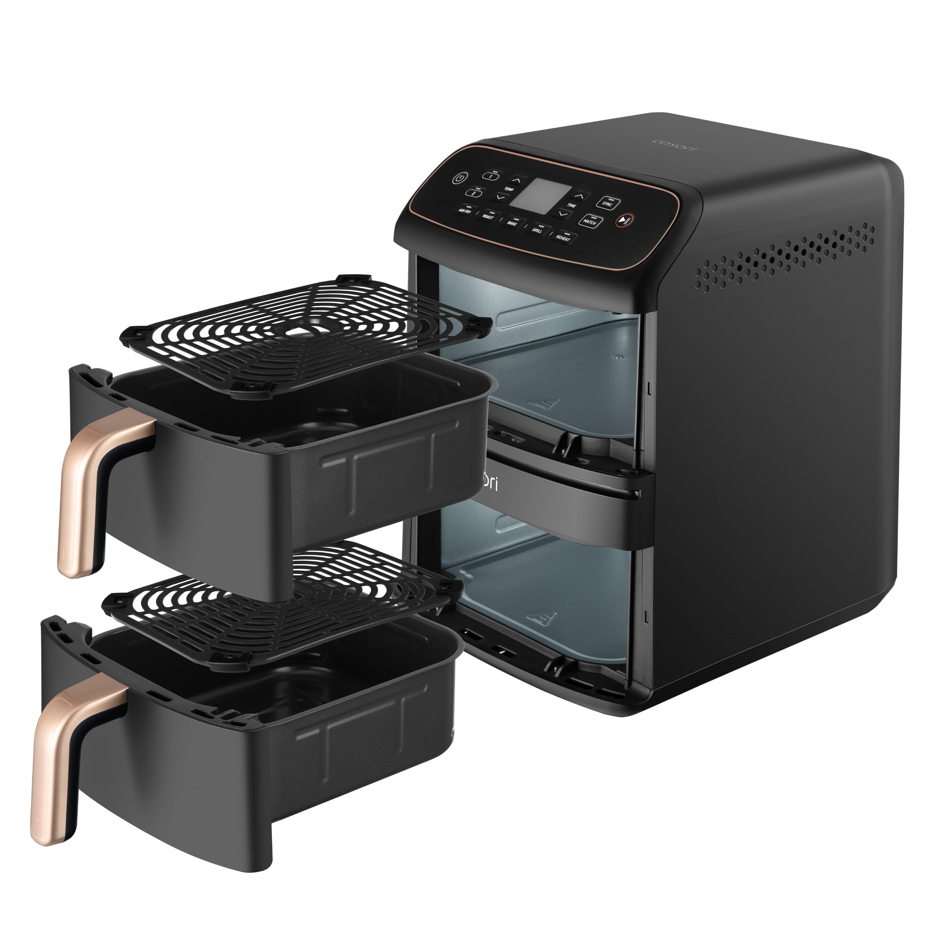 Freidora Sin Grasa Cosori Turbo Tower Compacta De 8,6 L