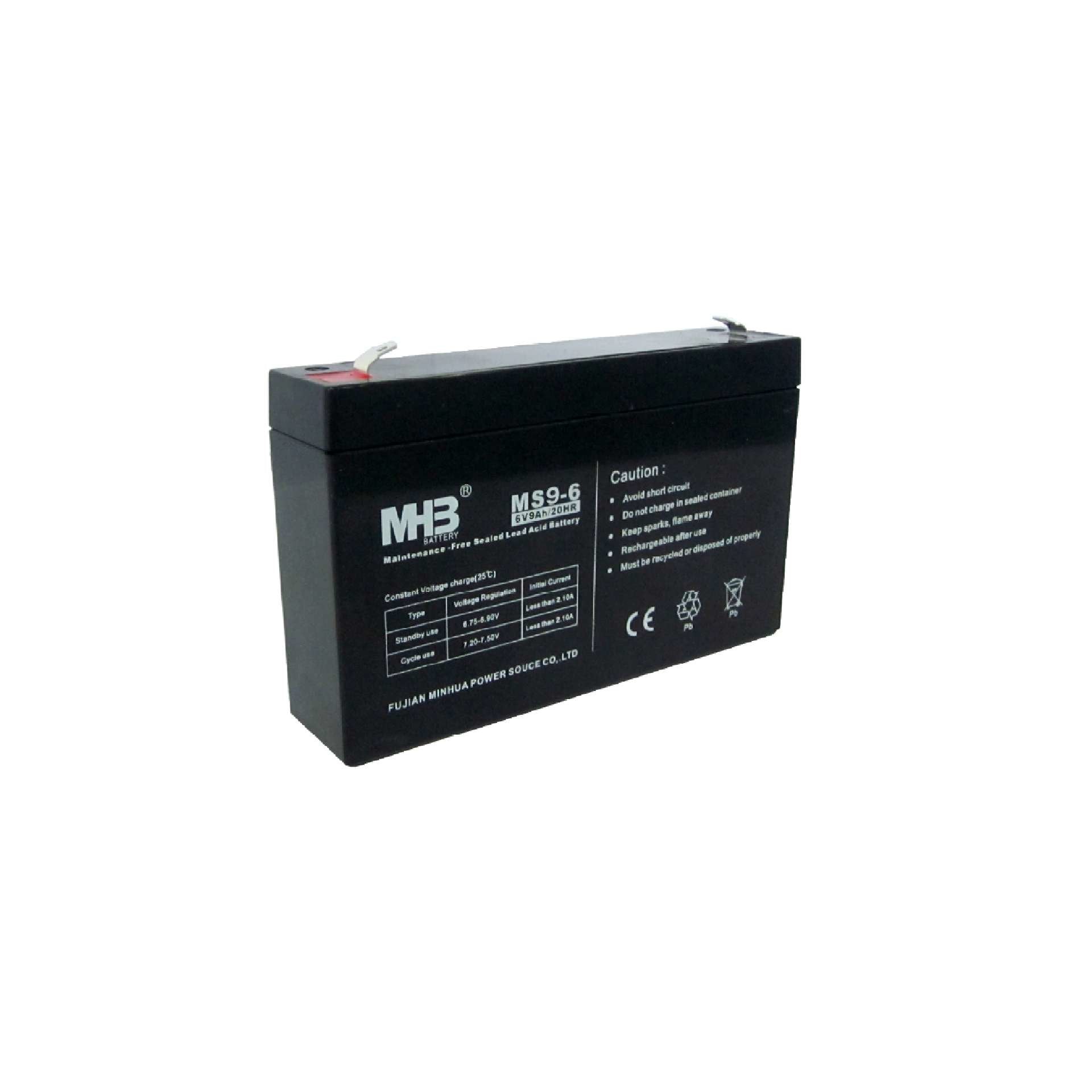 EAN 1800000656127 - PowerWalker MHB MS9-6 Sealed Lead Acid (VRLA) 6 V 9 Ah imagen 1