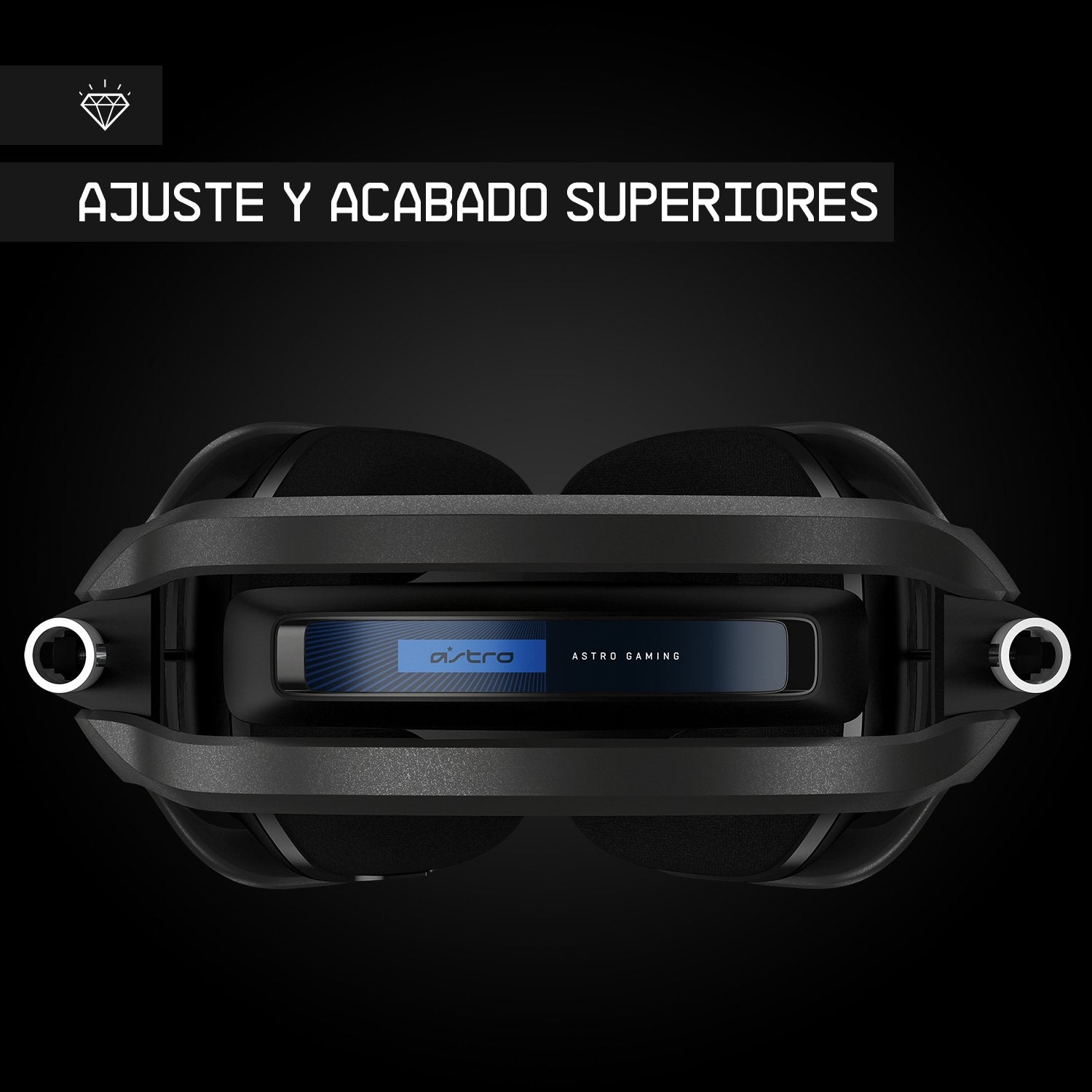Auriculares  Astro Gaming A40 Tr Juego Negro, Azul, Plata