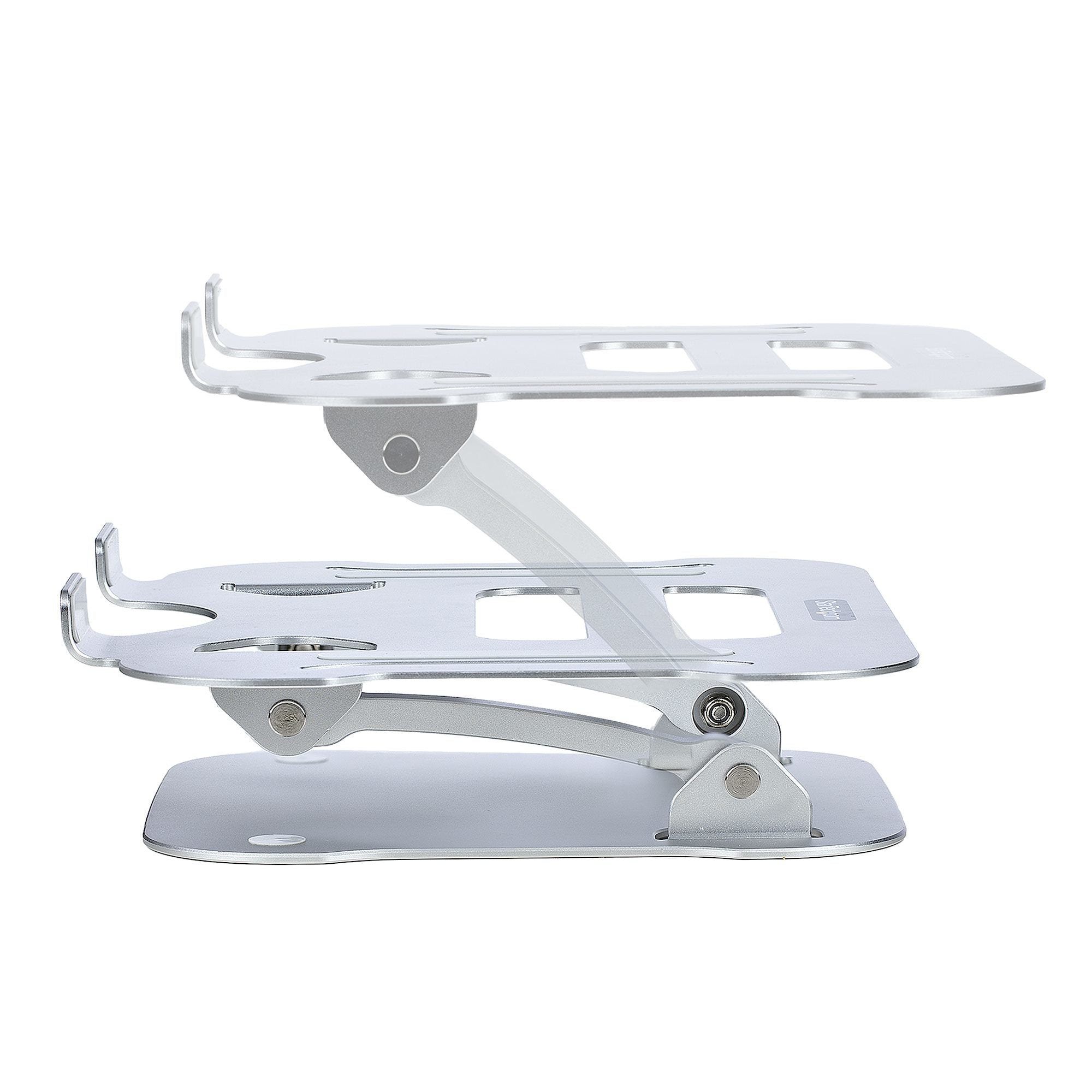 Startech Soporte Ergonómico Para Portátil De Altura Ajustable - Aluminio Plegable - Elevador Riser