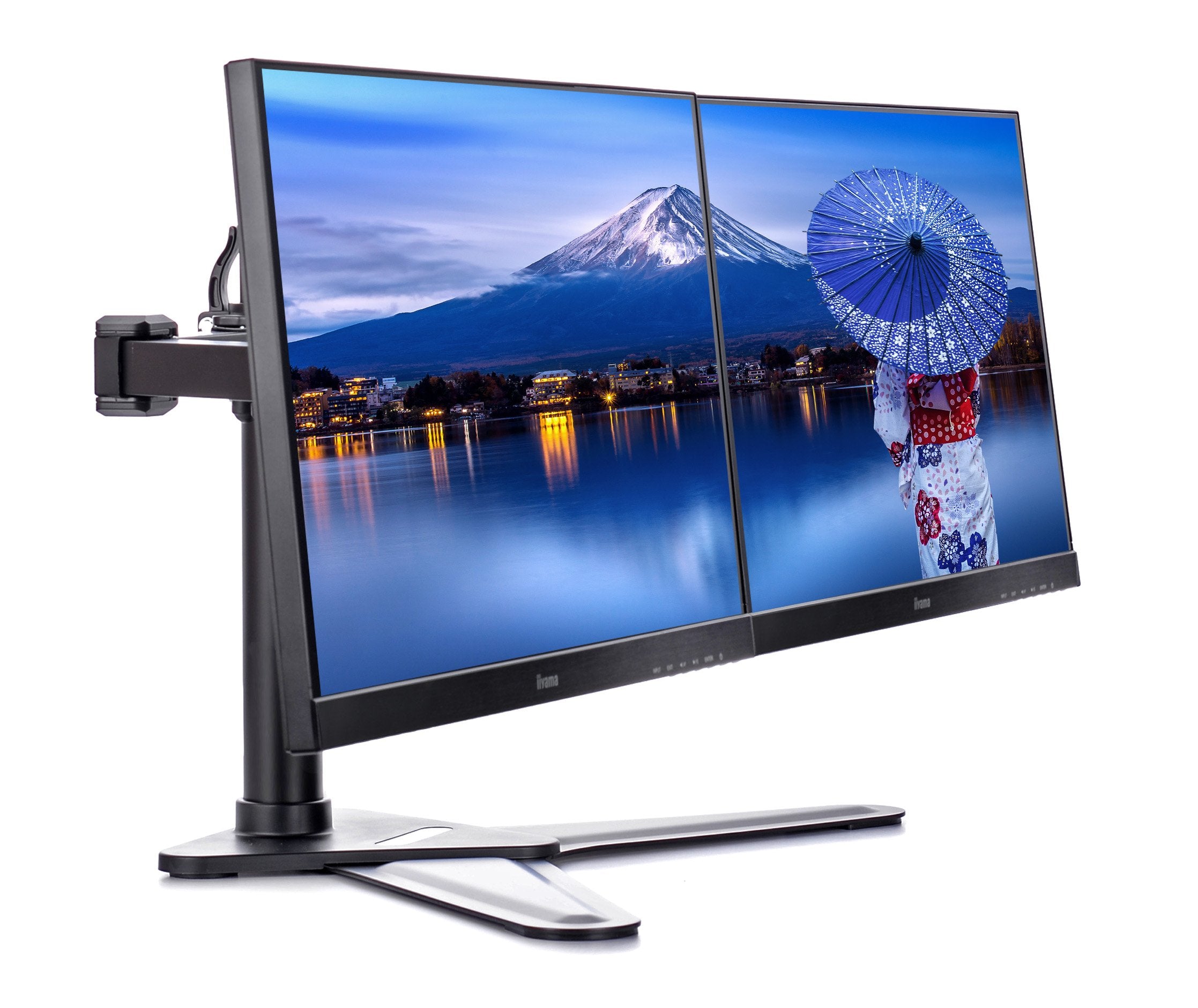 EAN 4948570032068 - iiyama DS1002D-B1 soporte para monitor 76,2 cm (30") Escritorio Negro imagen 1