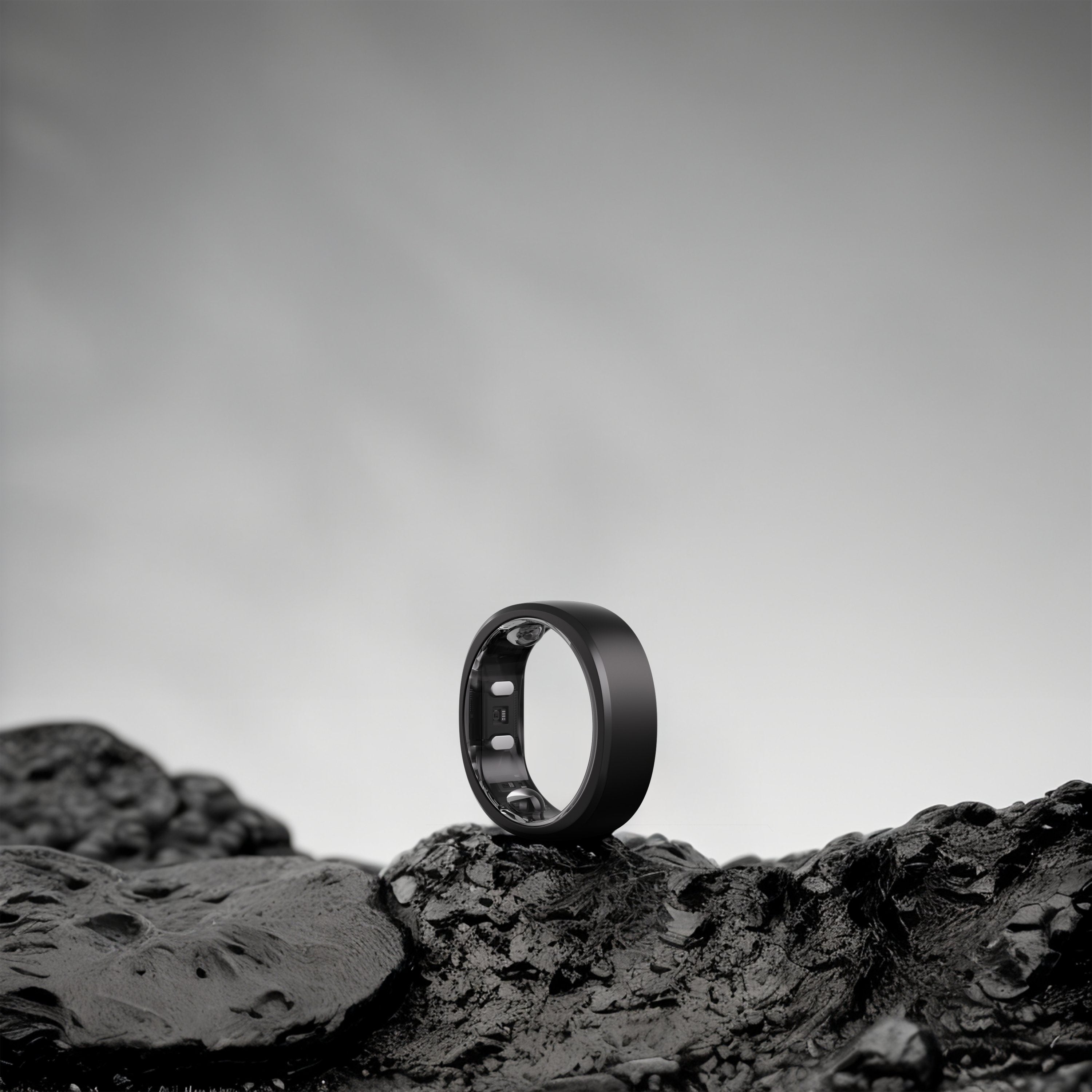 Anillo Inteligente Ringconn Gen2, Negro, Verde 11