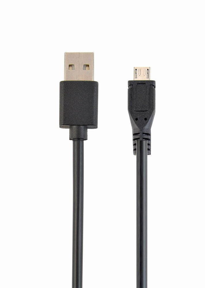 Gembird Cable Usb 2.0 Doble Cara A Micro Usb 1m Negroâ Cc-Musb2d-1m