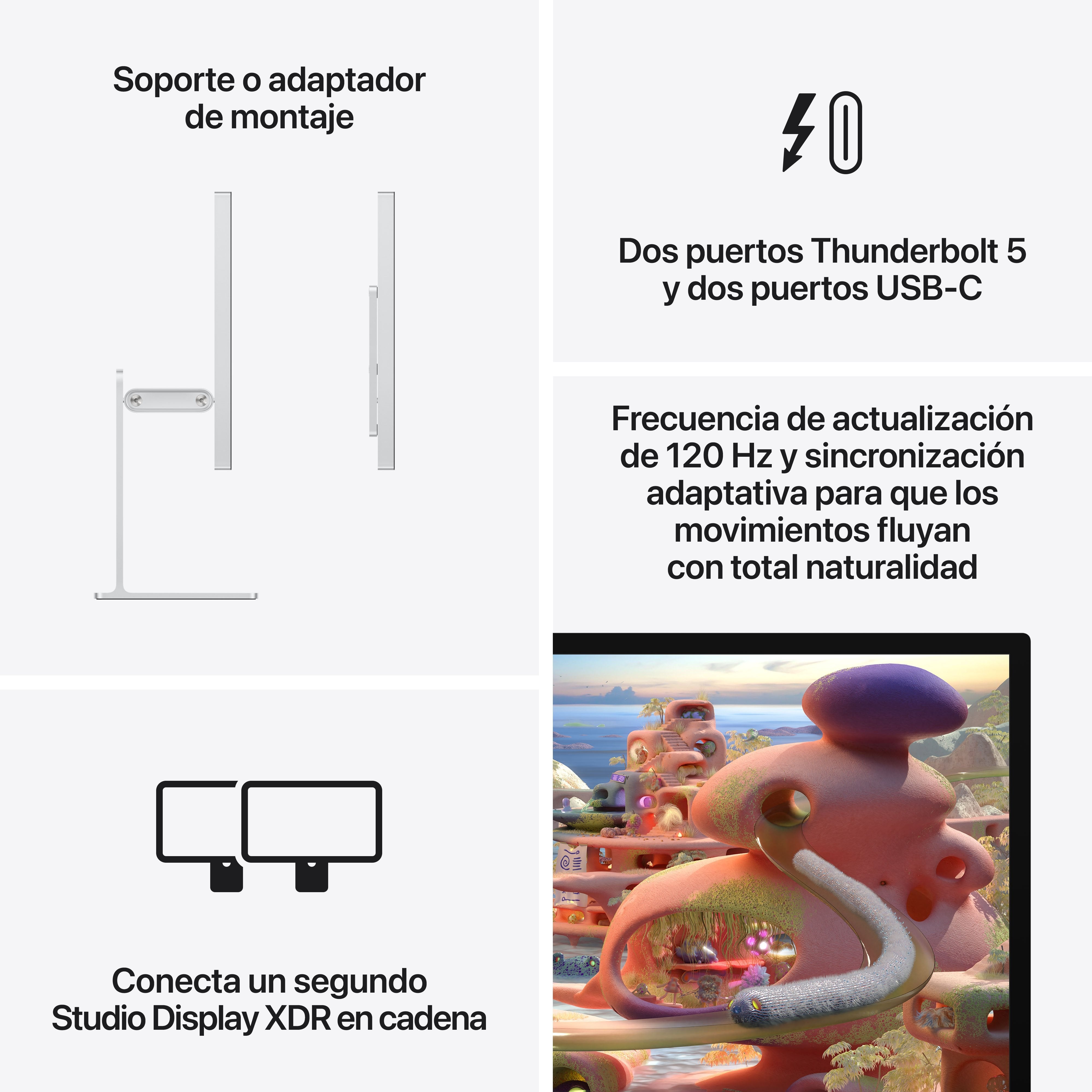 Apple Studio Display Xdr 27' Cristal Nano Texturizado Vesa